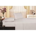 thumbnail image 2 of Plazatex Vine Print 90GSM Brushed Microfiber Soft Wrinkle Free Sheet Set White Queen, 2 of 2