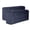 Marine, variante sur Housse d'Accoudoir de Sofa 2 Polyester Couleur Unie Housse de Fauteuil Amovible Couleur Unie Accoudoir, Gris