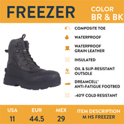 Herman Survivors Men's Freezer Insulated Composite Toe Work Boots