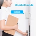 thumbnail image 4 of Wireless Front Door Sensor Living Room Security Warning Alarm Office Battery Operated Window Open Close Detector Reminder, 4 of 9