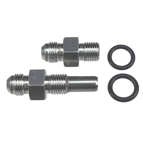 ICT Billet 4L80E Transmission Adapter Fitting Front and Rear Port -6AN Flare 6 AN 4l80e LS1 LM7 LR4 LQ4 LS6 L59 LQ9 LM4 L33 LS2 LH6 L92 L76 LS3 551124
