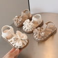 thumbnail image 5 of Tosmy Girls Sandals Toddler Shoes Girls Sandals Baby Sandals Female Princess Shoes Soft Soled Non Shoes Summer Breathable For 6-9 Months, 5 of 9