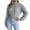 Gray#I, variant on HAPIMO Sales Womens Cropped Sweaters Fall Fashion Long Sleeve Crewneck Bottom Knitwear Solid Color Casual Jumper Pullover Sweaters for Women Blue S