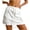 White, variant on Cargo Skirt for Women Drawstring Waist Athletic Skirts Y2k Mini Skirt Matching Shorts Underneath with Pockets Pink XXL