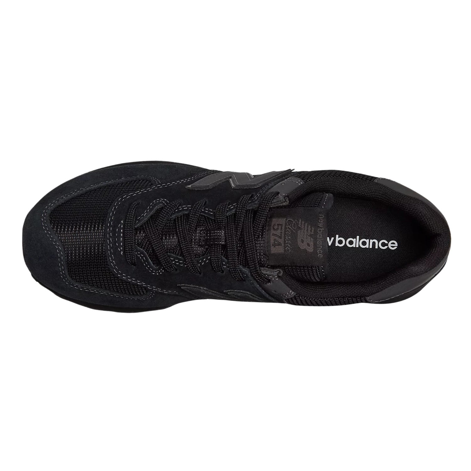 Men's New Balance 574 Classics Black Black (ML574EVE) - 8