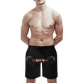 thumbnail image 6 of Tool Band Men's Swim Trunks Board Shorts Drawstring Elastic Waist Quick Dry Swimsuits Beach Shorts with Pockets 3XL, 6 of 8
