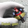 thumbnail image 3 of 4 In 1 Chip-shaped Scoring Auxiliary Ruler Tool Drill Model Tool Craft Tools Engraved Details X5F8, 3 of 6