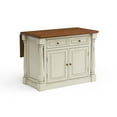 thumbnail image 4 of Homestyles Monarch Wood Kitchen Island in Off White, 4 of 22