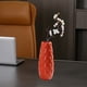 thumbnail image 4 of Jarrón Decorativo Naranja, Florero de Plástico Imitación Esmaltado para Decoración del Hogar, 4 of 6