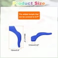 thumbnail image 2 of Uxcell 20 Pairs Glasses Ear Grip Silicone Anti-slip Ear Hook Eyewear Retainer Eyeglass Temple Tip Holder for Daily Wear, Blue, 2 of 6