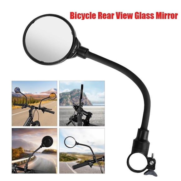 Boovnll Accessoires de Vélo, Miroir de Vélo à Monter au Guidon Rotatif, Miroir de Rétroviseur de Vélo, Accessoires de Vélo pour Vélos pour Adultes, Accessoires de Vélo de Montagne, Accessoires de Vélo