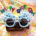 thumbnail image 1 of Gafas de sol de feliz cumpleaños, accesorios para fotos de cumpleaños, gafas divertidas y novedosas, fiesta de cumpleaños para niños y adultos, 1 of 1