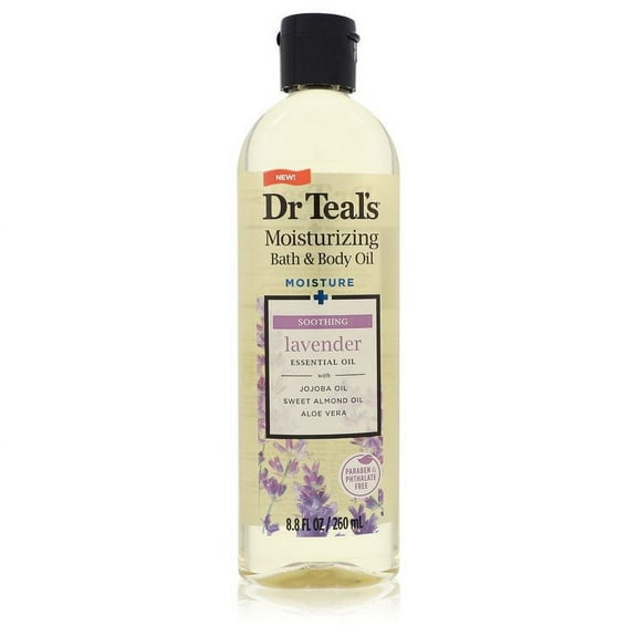 Women Pure Epsom Salt Body Oil Sooth & Sleep with Lavender 8.8 oz By Dr Teal's