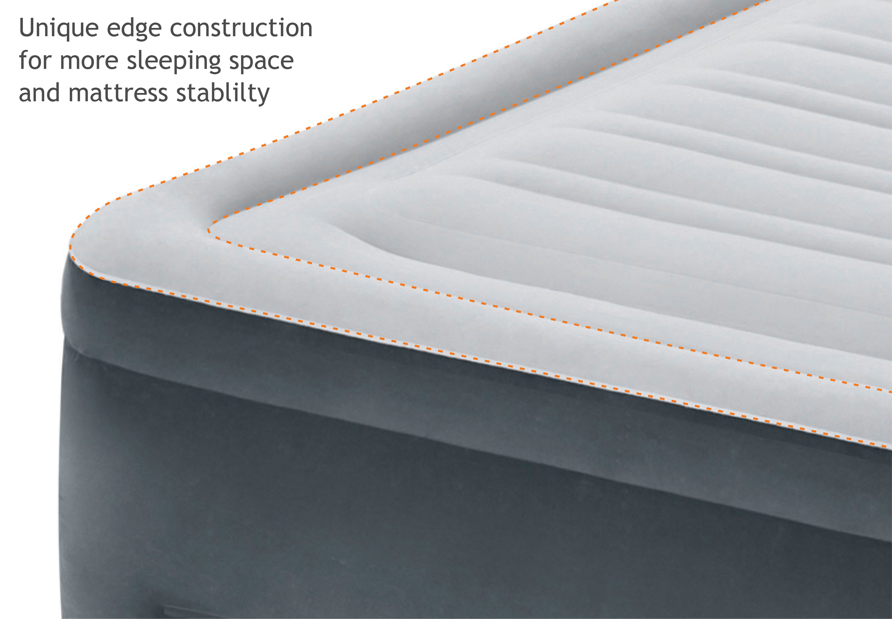Intex 22" Queen Comfort Plush High Rise Durabeam Airbed Mattress with Built-In Pump - image 7 of 13
