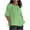 Green, variant on Womans Summer Tops Womens Crew Neck Tops Womens Short Sleeve Tops Casual Under 10 Dollars