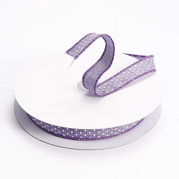Nvzi Rollos de cinta de arpillera navideña de 5 yardas, cinta decorativa para envolver regalos, coronas, lazos, decoración, estilo I