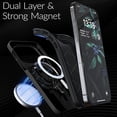 thumbnail image 4 of For Apple iPhone 18 Pro / 17 Pro Case Anti-Slip Fingerprint Slim Dual Layer Rugged Cover Compatible with MagSafe Shockproof Protection Black, 4 of 7