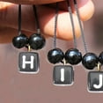 thumbnail image 4 of Bamboohart 100Pcs English Letters Beads DIY Square Beads Children Acrylic Jewelry Accessory, 4 of 10