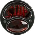 thumbnail image 2 of Accessories Ka0022 Black 12v Duolamp Tail Light For Ford Model A With Amber "stop" Script On Red Glass Lens(black)(1pcs)-Yvan, 2 of 5