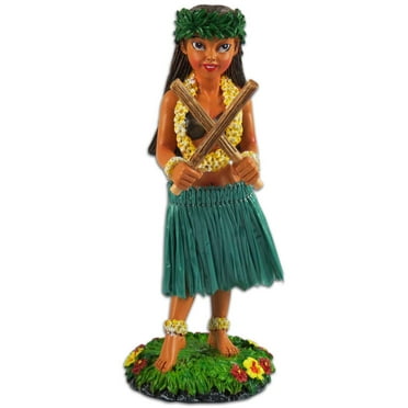 Poili Pilialoha Hula Girl Dashboard Doll