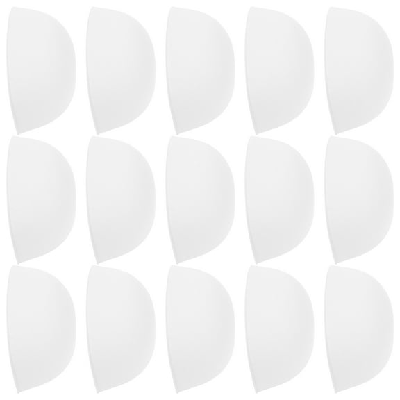 HOMEMAXS 20Pcs Peaked Cap Visor Sun Hat Caps Visor Women Baseball Caps Visor Cap Form Shaper for Hats for Women Sun Visor Sports White
