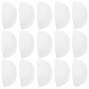 MRLESS 20Pcs Baseball Cap Inserts Baseball Crown Bump Cap Insert Hat Sweat Liner Hat Support Brim Hat Crown White