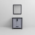 thumbnail image 5 of Ziva 30 in W x 22 in D Dark Grey Bath Vanity, Cultured Marble Top and 28 in Mirror, 5 of 8