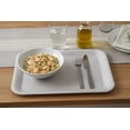 thumbnail image 2 of Fluted Picnic Rectangular Tray - Beige - Set of 4, 2 of 4