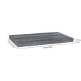 thumbnail image 4 of Set of 2 Modern and Contemporary Black oak Floating Shelf - 23.62* 9.25 * 1.5inches, 4 of 4