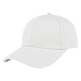 thumbnail image 4 of TOPTIE Kids Baseball Cap Structured Cotton Sun Hat 3-10 Years Old Girls & Boys-White, 4 of 7