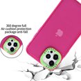 thumbnail image 2 of Protective Case for iPhone 13 6.1" 2021, iPhone 13 2021 Cover, Allytech Slim TPU Anti-Yellowing Scratch-Resistant Anti-Slip Grip Smartphone Case for iPhone 13 2021 Release, Rose + Green, 2 of 4