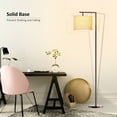 thumbnail image 3 of Pazzo Rotatable Arc Floor Lamp with Remote Control, for Living Room, Bedroom,Brown, 3 of 12