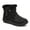 Black, variant on Women Winter Snow Boots Keep Warm Ankle Booties Non-Slip Sole Waterproof Shoes
