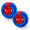 2 Pack Blue-Red, variant on Qczoyp 2 Pack Detachable Snap-On Cable Comb Organizer Wheel, 4.72 Inch Cable Separator Tool for Electrician Network Electrical Cord Management(2 Pack Yellow-Blue)