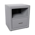 thumbnail image 2 of RestRite LONSGY158 Leigh Low Profile Nightstand, 2 of 4