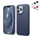 thumbnail image 1 of Entronix Funda de Silicona para iPhone 13 Pro, Suave Al Tacto, Antiarañazos y Antigolpes, Color Azul Marino, 1 of 8