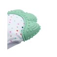 thumbnail image 3 of 2pcs/Set Two Color Polka Dot Baby Teething Mittens, Silicone Teether Glove, Teething Toy For Infants And Toddlers, 3 of 5