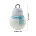 thumbnail image 4 of Snowman Shaped Silicone Hot Water Bottle | Portable, Multicolor, 18x10.5cm | Leakproof, Durable, Long Lasting Heat Retention | Decorative Warmer for Home, Desk, Travel, 4 of 7