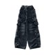 thumbnail image 2 of Odeerbi 5-16 Años Niñas Cargo Jeans Pantalones Vaqueros Deportivos Primavera Pantalones de Trabajo Pantalones de Pierna Ancha Con Varios Bolsillos, 2 of 4