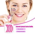 thumbnail image 4 of Recambios para rizador de pestañas, no es fácil de romper, mano de obra fina, suministros de herramientas de belleza, reemplaza la tira Pinceles de maquillaje y herramientas rosa roja (cuatro) Vogacara CE011778-20, 4 of 5
