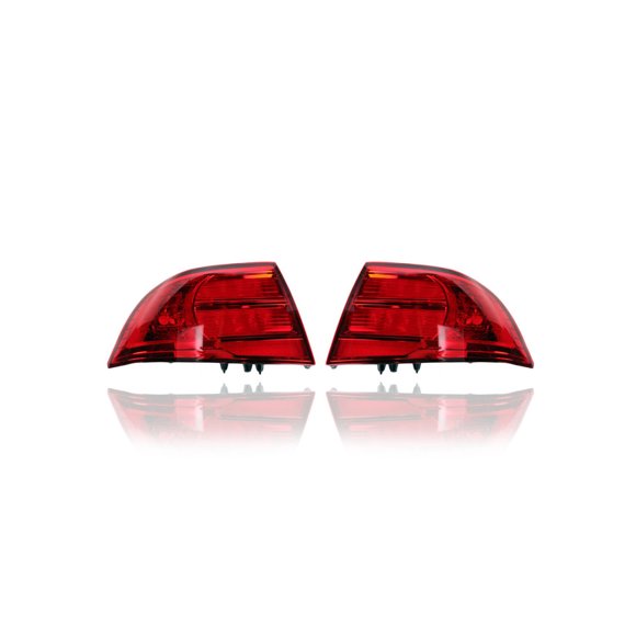 Tail Light - Compatible/Replacement for '04-06 Acura TL - Pair, Left Driver + Right Passenger Set - 33501SEPA01, 33551SEPA01