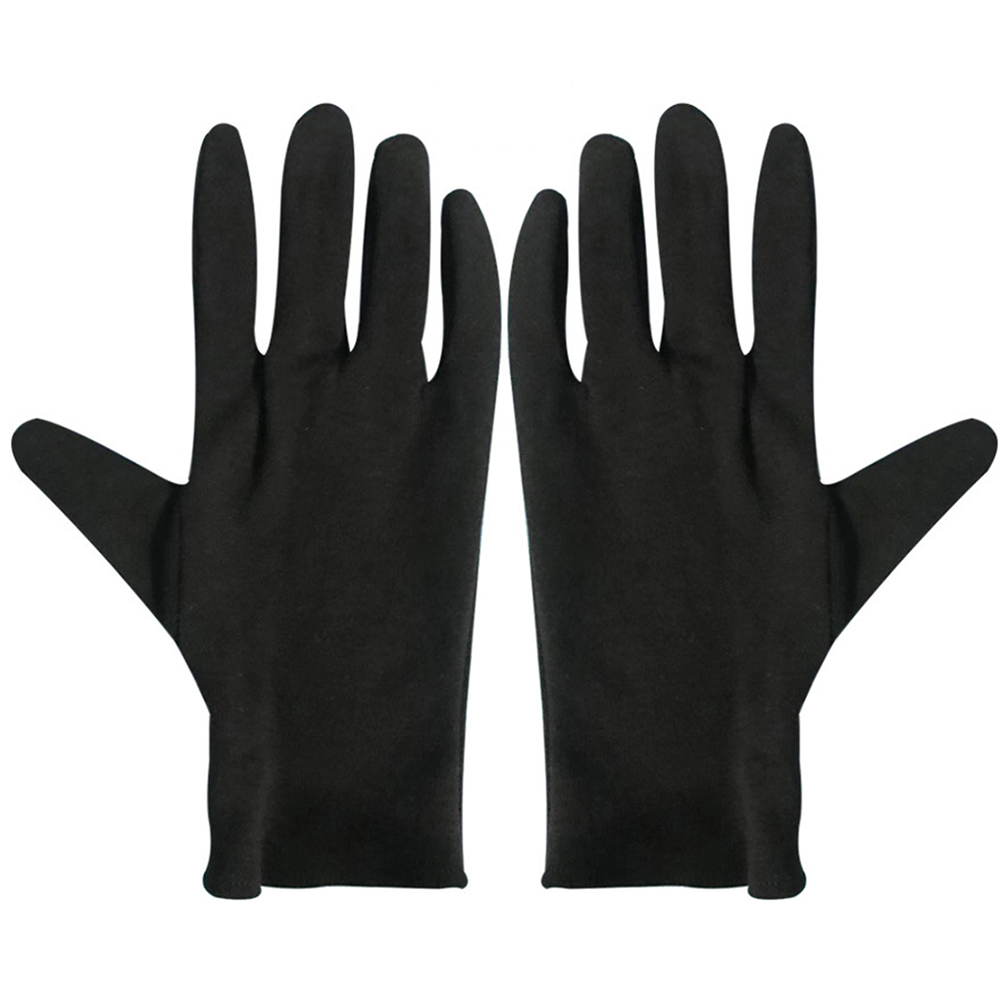 12 Pairs Jewelry Touching Gloves Car Driving Gloves Etiquette Cotton