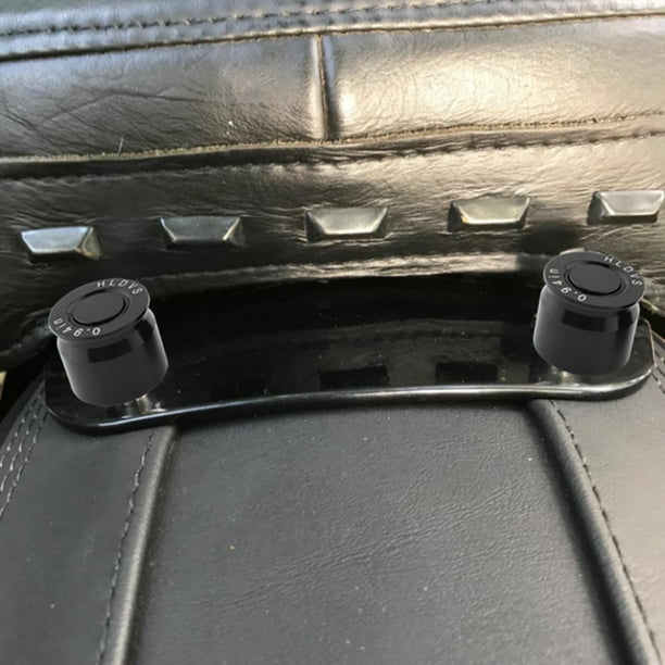2 piezas de pernos de tuercas de montaje individuales, accesorios, ajuste de cubierta de tornillo para Negro Soledad Tuercas de montaje individuales