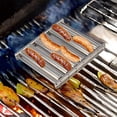 thumbnail image 4 of JIEMUCES Support à Rouleaux pour Hot-Dogs avec Poignée en Bois Support à Rouleaux pour Saucisses Barbecue Cuisson Uniforme Outil de Cuisson Extérieur 5 Capacités, 4 of 8