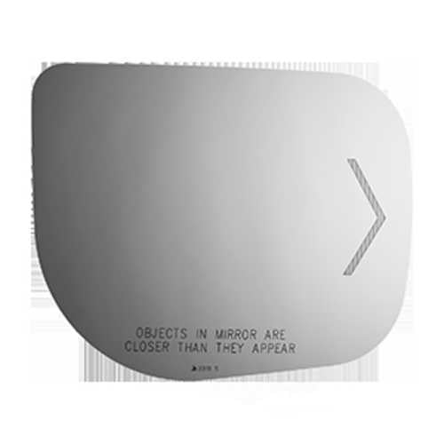 Burco Side View Mirror Replacement Glass - Clear Glass - 3319S