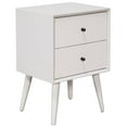 thumbnail image 3 of Home Square 3 Piece Set with Standard King Bed and 2 Nightstands in White, 3 of 9