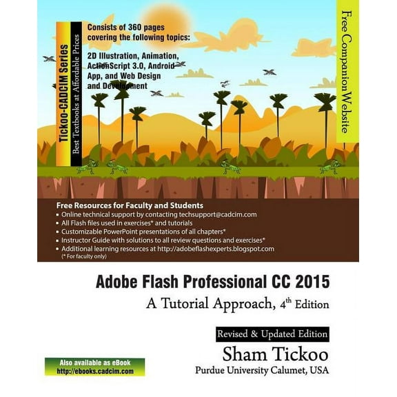 Adobe Flash Professional CC 2015: A Tutorial Approach (Paperback)