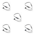 thumbnail image 3 of Sidaley Auriculares para el cuello Auriculares recargables compatibles con Bluetooth Estéreo Viaje Manos libres Llamadas Correr Fitness Deportes Type2 NO2, 3 of 6