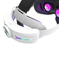 thumbnail image 4 of Compatible con las gafas de realidad virtual Meta Quest 3/3S: correa ajustable RGB con batería de 12 000 mAh para un tiempo de juego prolongado, 4 of 5