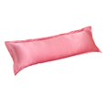 thumbnail image 3 of Funda de almohada Cuerpo de seda de lujo Funda de almohada Funda de almohada Reemplazo Jade Pink-150x48cm Jade rosa-150x48cm Magideal Funda de almohada, 3 of 3